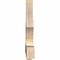 Ekena Millwork Redmond Smooth Timber Gable Bracket, Douglas Fir, 108"W x 31 1/2"H x 3 1/2"D x 5 1/2"F, 7/12 Pitch GBW108X31X0406RED00SDF - alternate 4